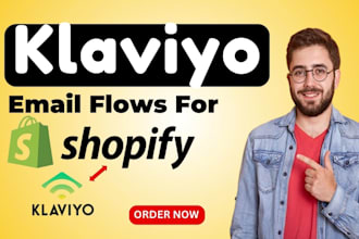 setup email automation for shopify klaviyo and email marketing