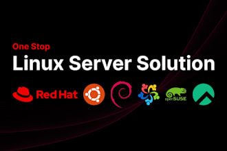 install, configure, and fix any software on linux desktops, servers, vps