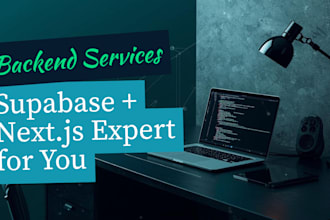 build supabase nextjs auth and api backend