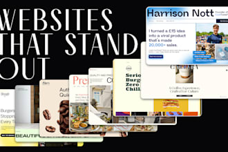 design bold, modern webflow websites