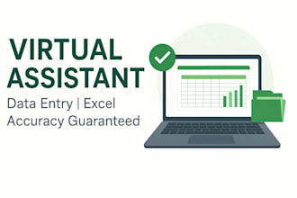 be your reliable virtual assistant data entry in excel, word