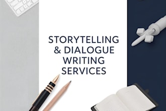 write engaging stories and dialogues for your characters