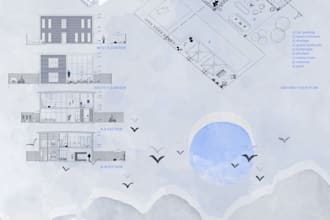 design architectural posters, case studies, and proposals