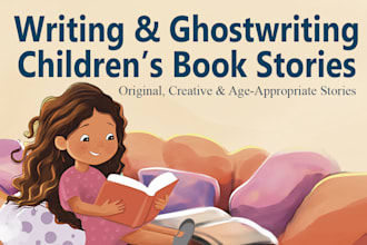 write and ghostwrite childrens story for childrens book