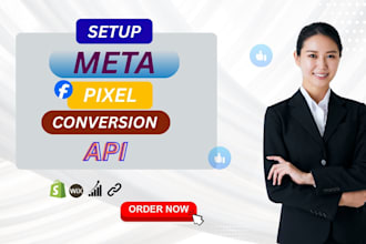 setup meta pixel,conversion API,GTM and server side tracking for smart ads