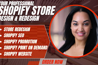 shopify store design shopify store redesign shopify website design shopify store