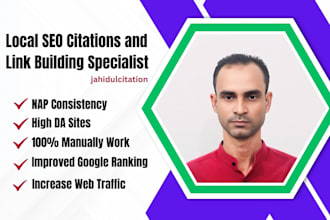 build local SEO citations and link building