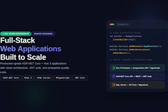 build a secure fullstack web app with asp net core and vue 3