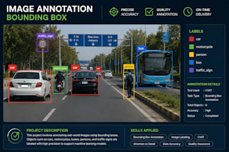 do professional data annotation and image labeling