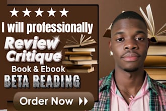 beta read your fiction manuscript and provide a detailed book critique review