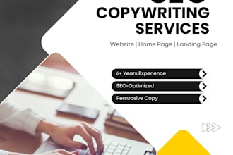 do SEO copywriting for websites and ads
