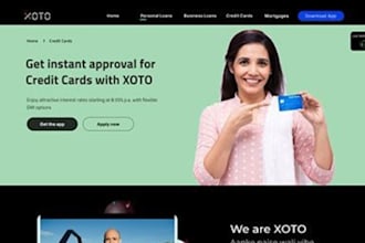build squarespace business loan website mortgage website financial website