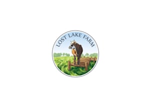 design cattle farm agriculture lawn care landscape logo
