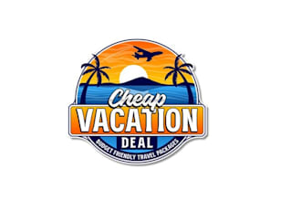 design tour travel adventure resort home logo
