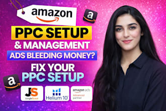 do amazon keyword research via helium 10 for listing and PPC