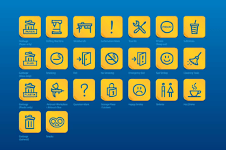 design professional custom icons for your website