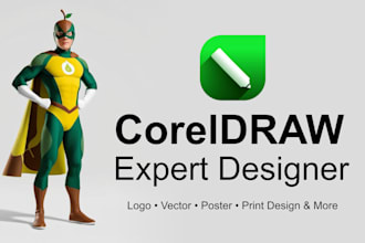 design anything you need using coreldraw