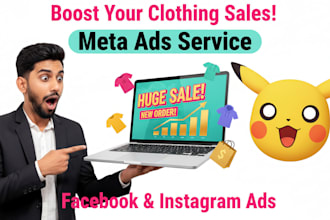 do meta ads for your clothing brand to increase sales