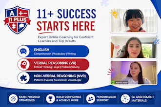 do 11 plus prep, english, verbal and nonverbal reasoning