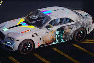 do custom fivem vehicle gtav car livery and debadged