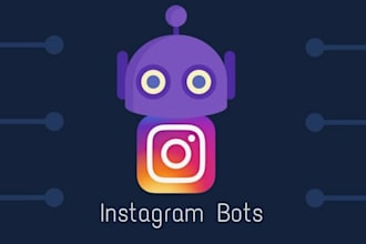 build instagram API bot youtube bot tiktok bot twitch trivia bot discord bot