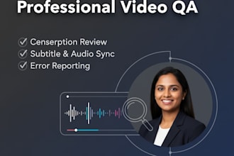 be your specialist for media QA, epg, and metadata