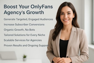generate high quality onlyfans leads for models and agencies