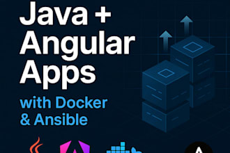 deploy scale and optimize java angular applications using docker and ansible
