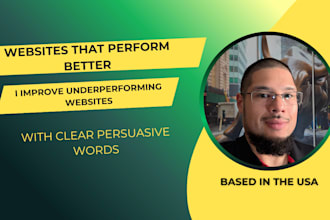 rewrite and improve your website content