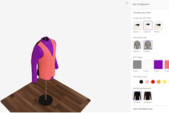 build 3d model and zakeke kickflip product configurator for shopify or wordpress