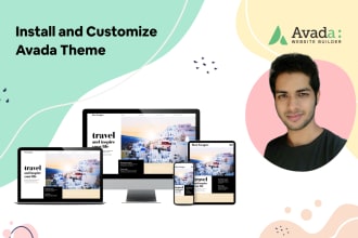 setup and customization wordpress avada theme