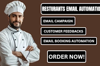 manage restaurant email campaigns customer feedback emails booking automation