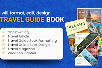 design travel guide ebook writer, travel book, travel article, tips design