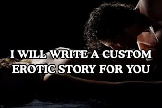 write your custom erotic kinky and dark romance story