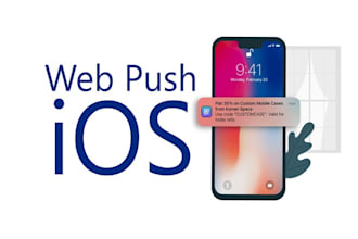 convert your website into android and ios app with push notifications