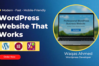 create modern website that is fast secure, mobile ready