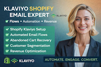 setup klaviyo shopify email flows automation abandoned cart recovery