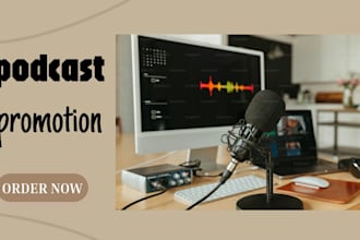 podcast promotion and guest booking service for experts