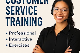 provide training for customer service and feedbacks with hospitality standards