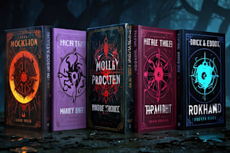 design fantasy, sci fi, horror, and mystery book covers