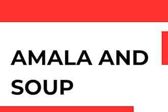 prepare amala and ewedu soup