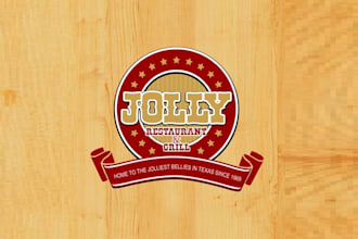 design particular restaurant grill logo