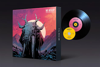 design album or single cover art