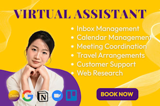 be your virtual assistant in inbox, calendar, meeting