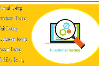 do functional testing of software, websites and applications