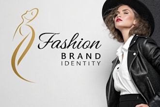 develop logo and brand identity for fashion brand