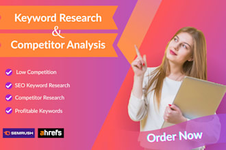 do profitable SEO keyword research and competitor analysis