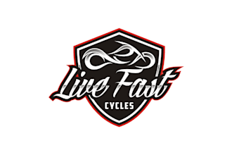 design greatest motorcycle shop desperately logo