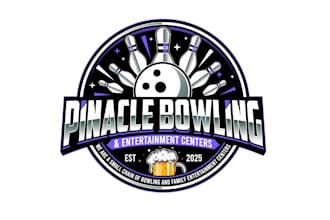 create exclusive and marvelous bowling logo design