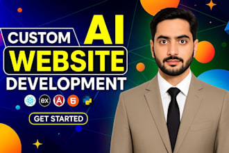 develop ai website, ai chatbot, ai web application